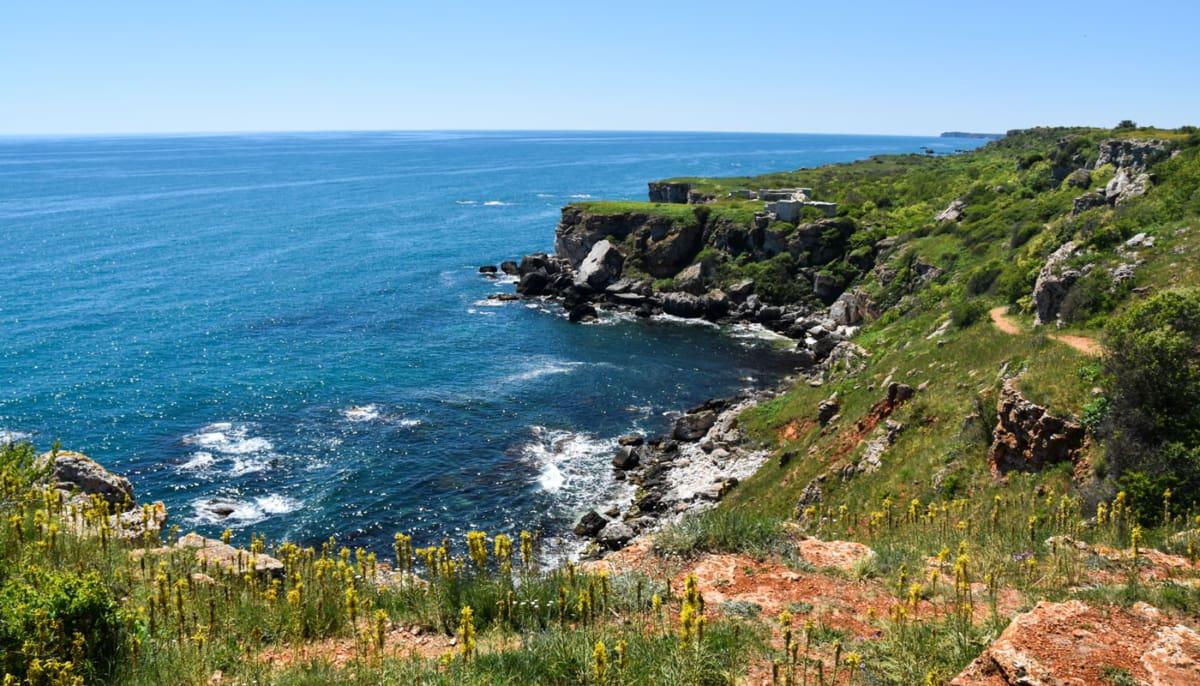 Côte de la mer Noire en Bulgarie