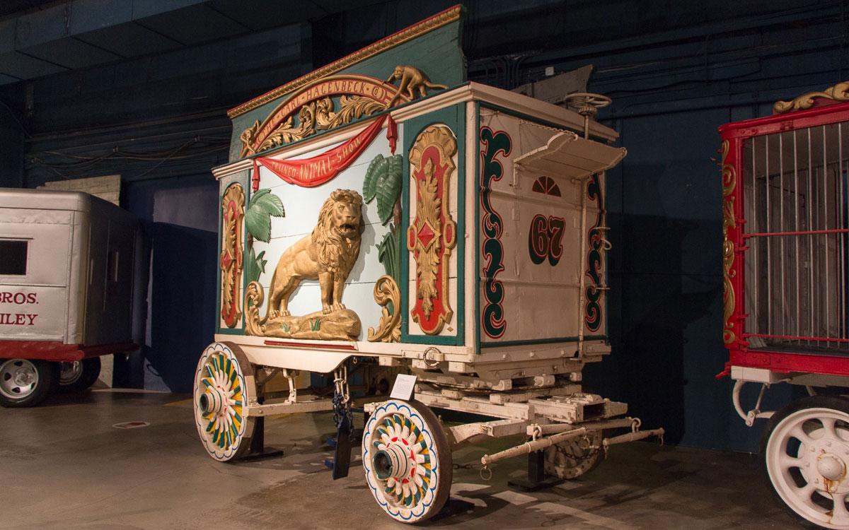 Sarasota Attractions Circus Museum Animal Wagons