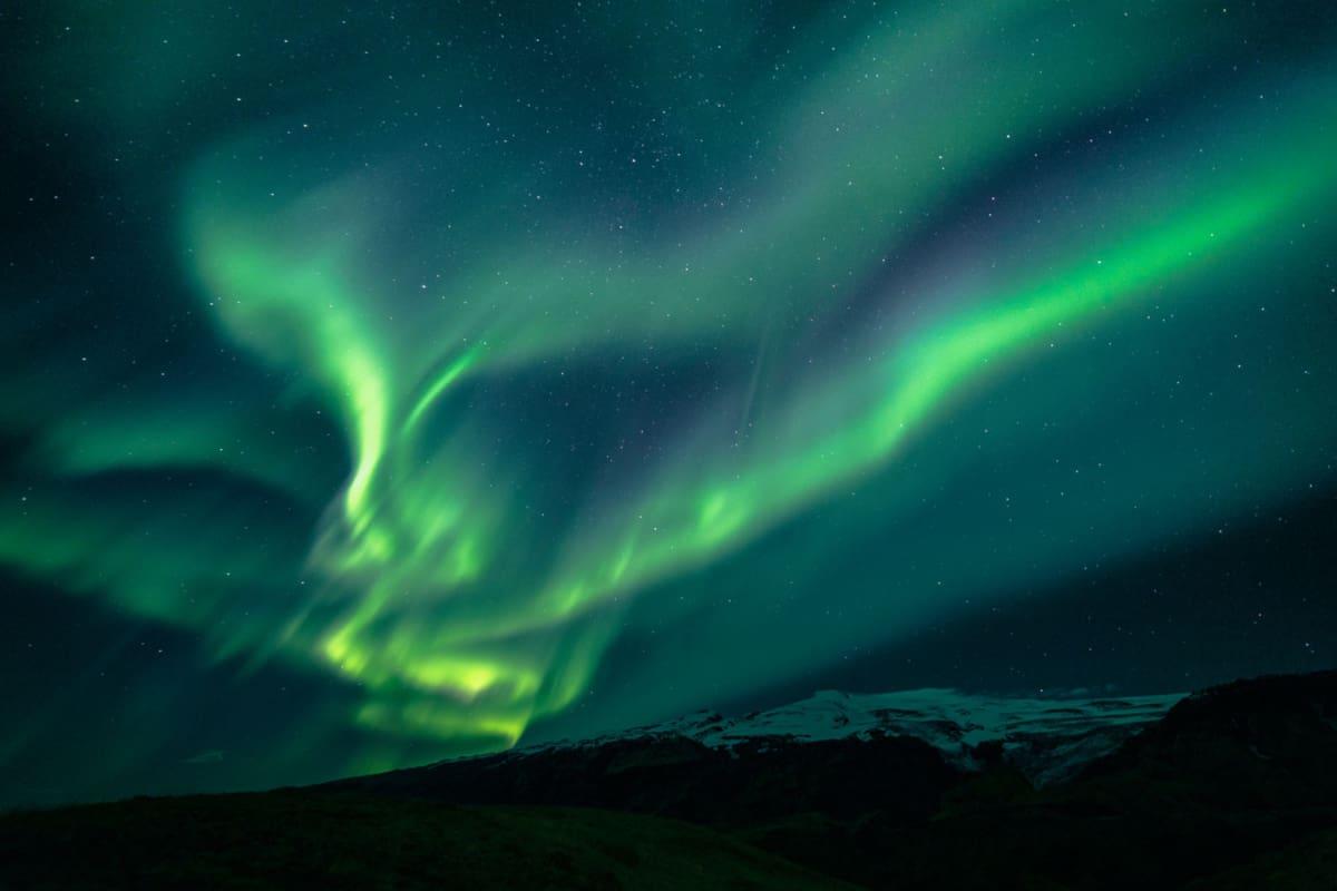 Beste reistijd voor noorderlichten in IJsland is van midden september tot begin april.
