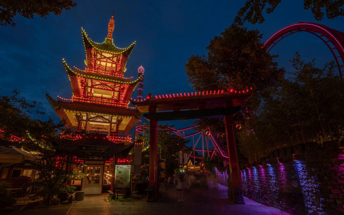 Tivoli Amusement Park Copenhagen