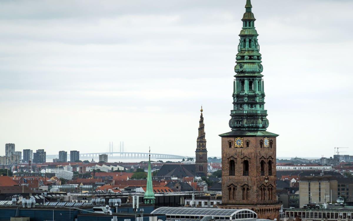 View from Rundetårn in Copenhagen