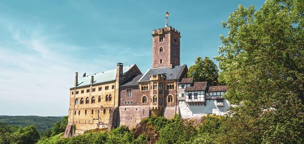 Wartburg Eisenach Landmark Germany