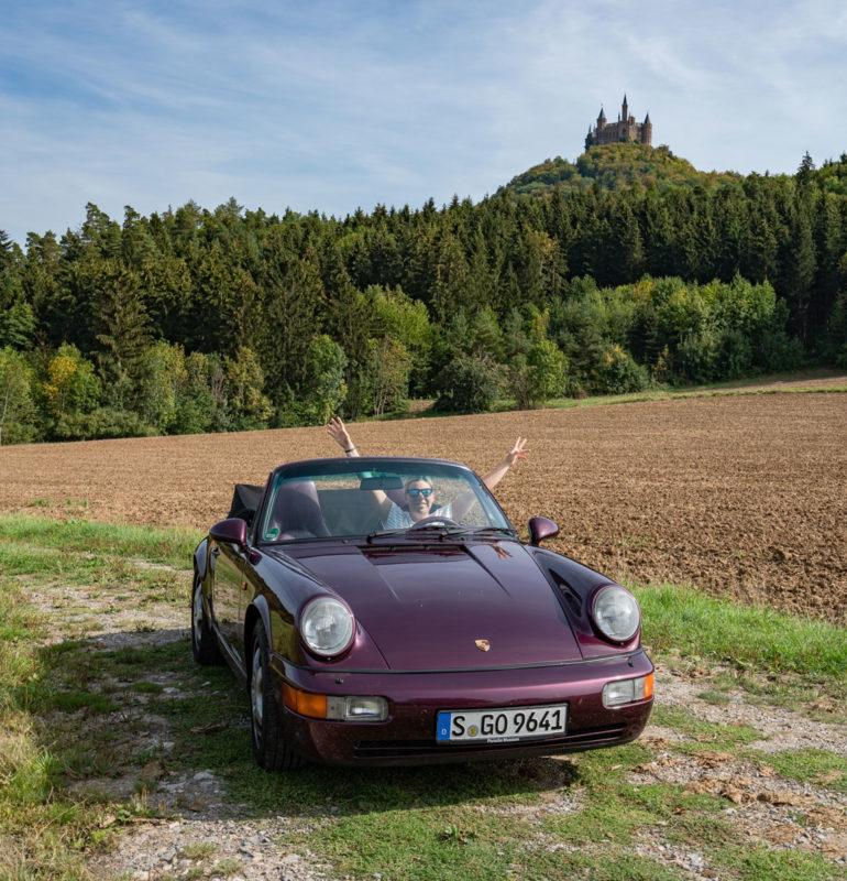Hohenzollern Castle in Baden-Württemberg on a road trip