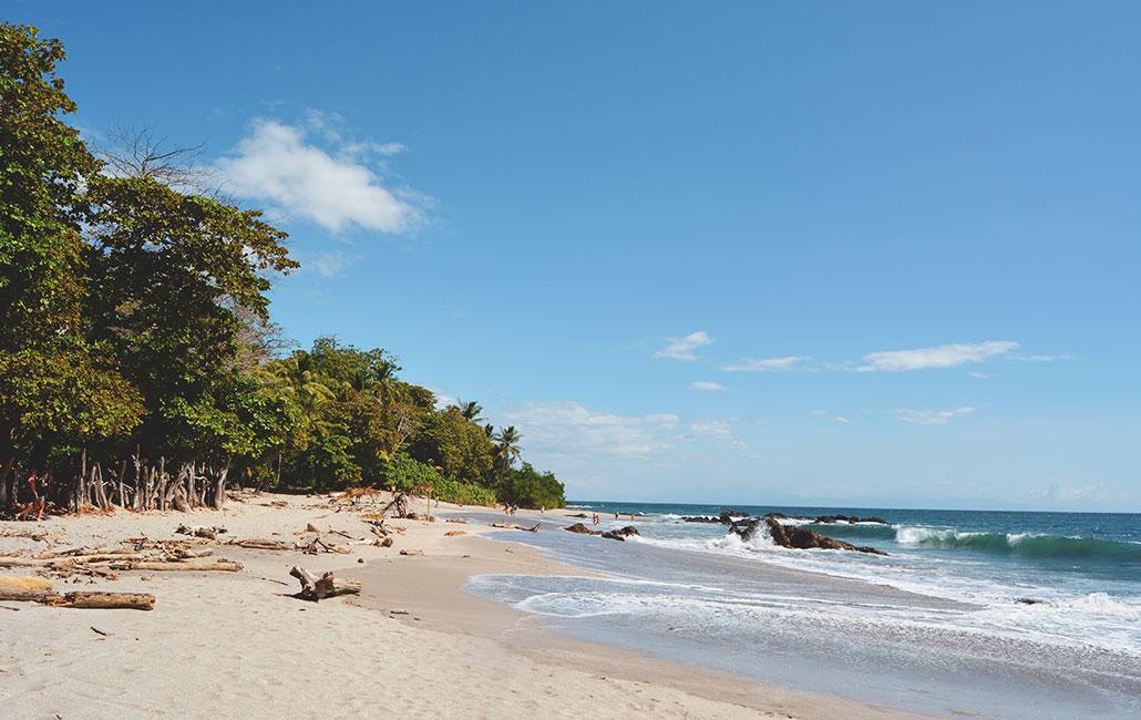 Beach in Montezuma Costa Rica