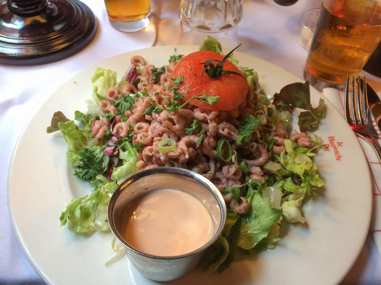 brugge-tips-eten-kreeftensalade