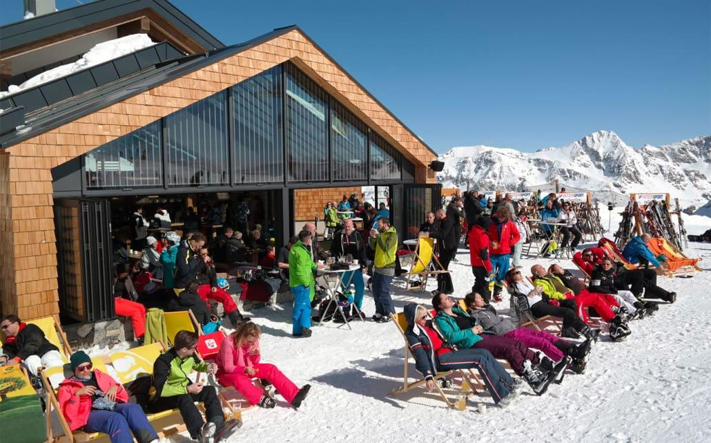 The Gamsmilchbar - Obertauern's highest ski hut