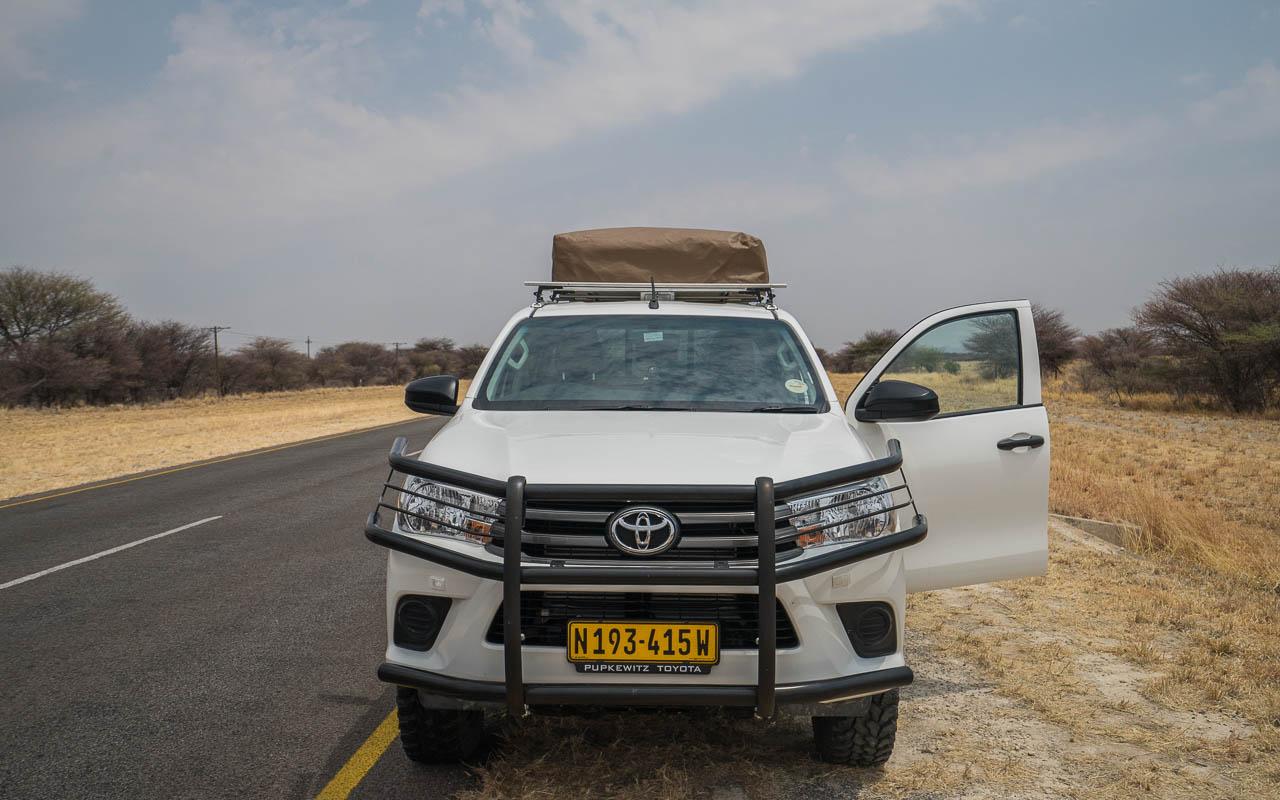 Autorijden Botswana tips vermoeidheid pauzes