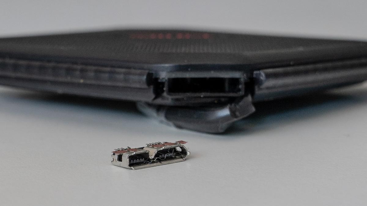 External hard drive connection broken