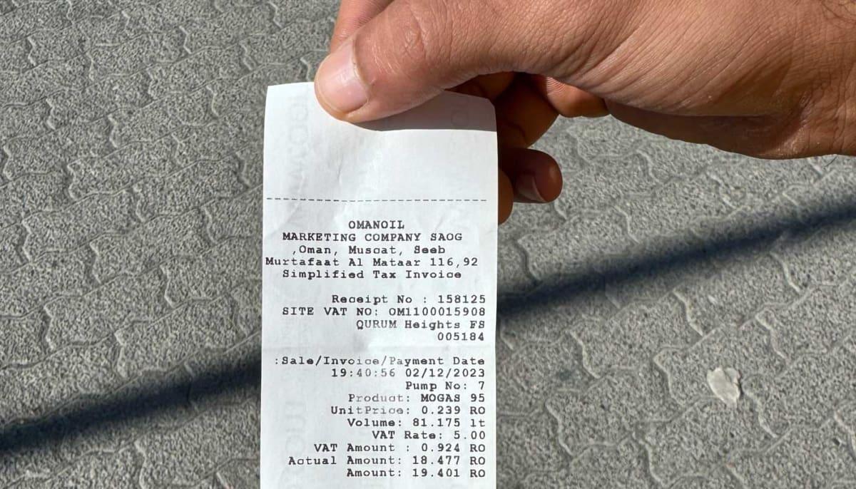 Fueling in Oman