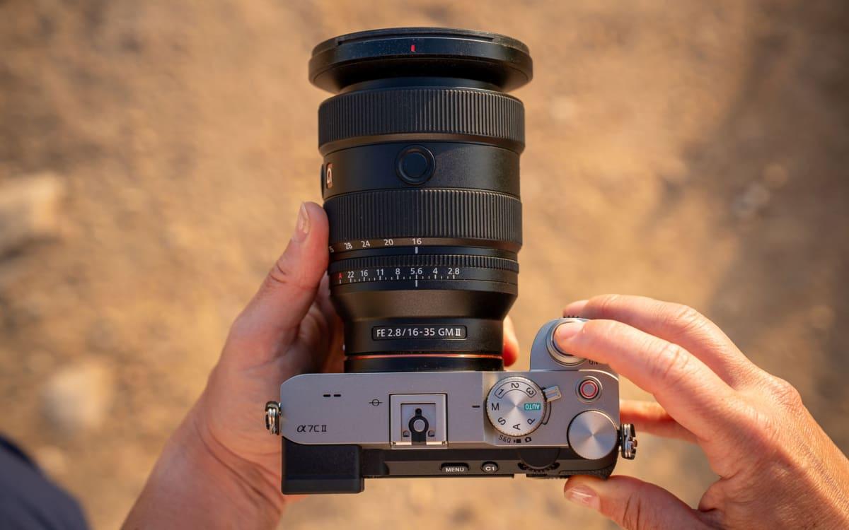 Sony Alpha 7 CII and 16-35 mm f2.8 lens from Sony