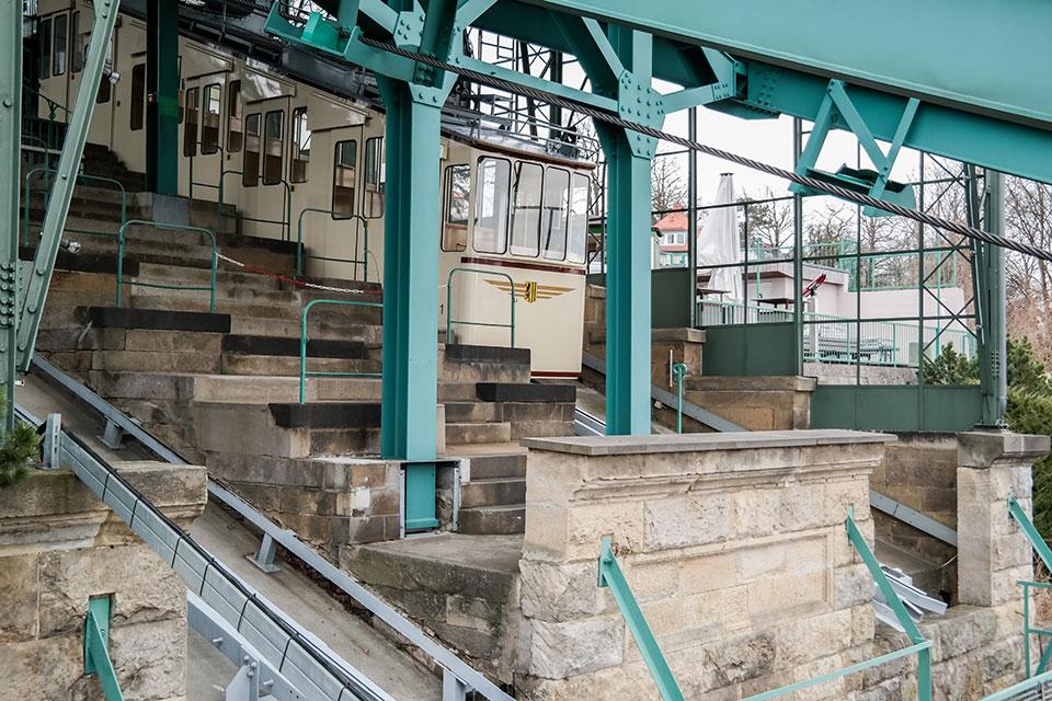 Funiculaire à Dresde Loschwitz