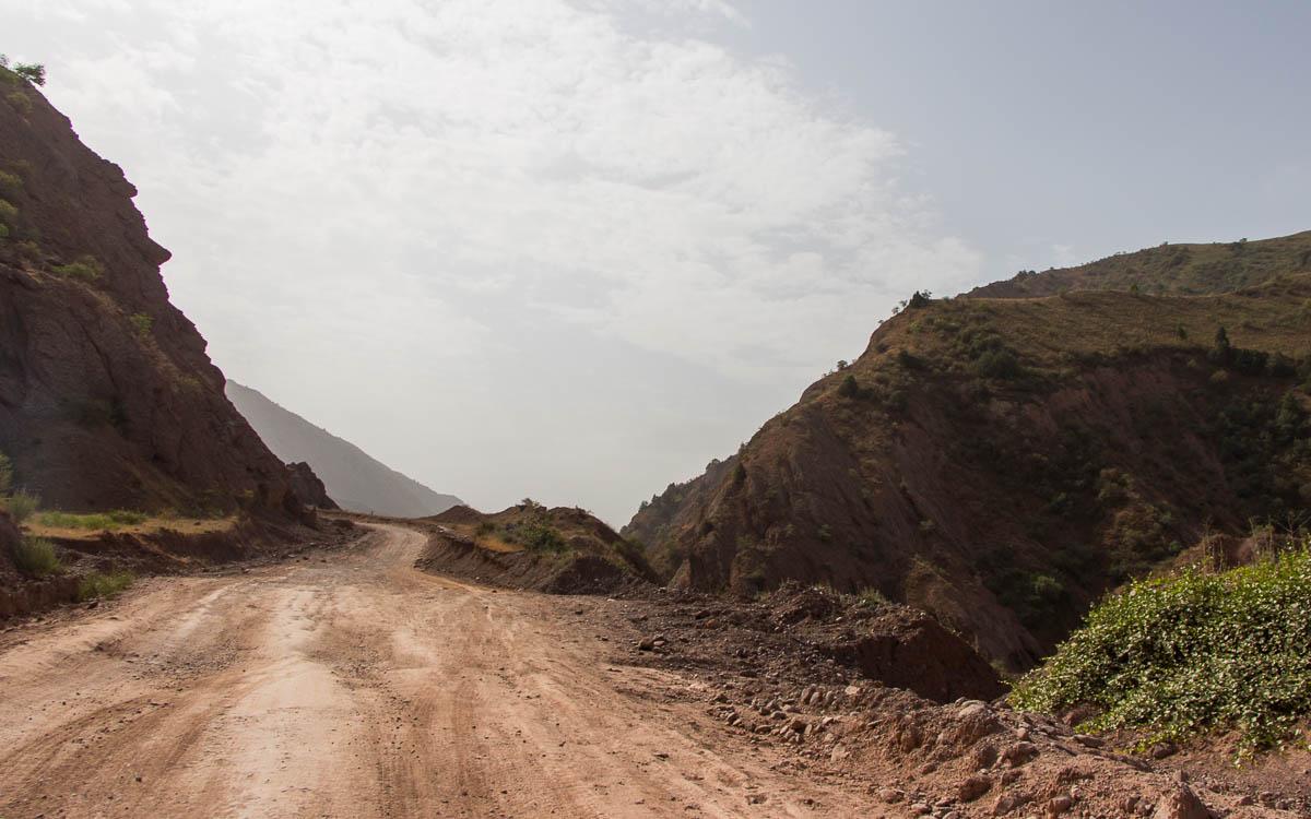 Pamir Highway tussen Kulob en Khorog