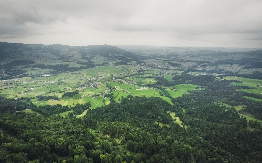 Bregenzerwald Andelsbuch Paragliden