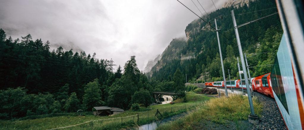 Glacier Express naar Zermatt