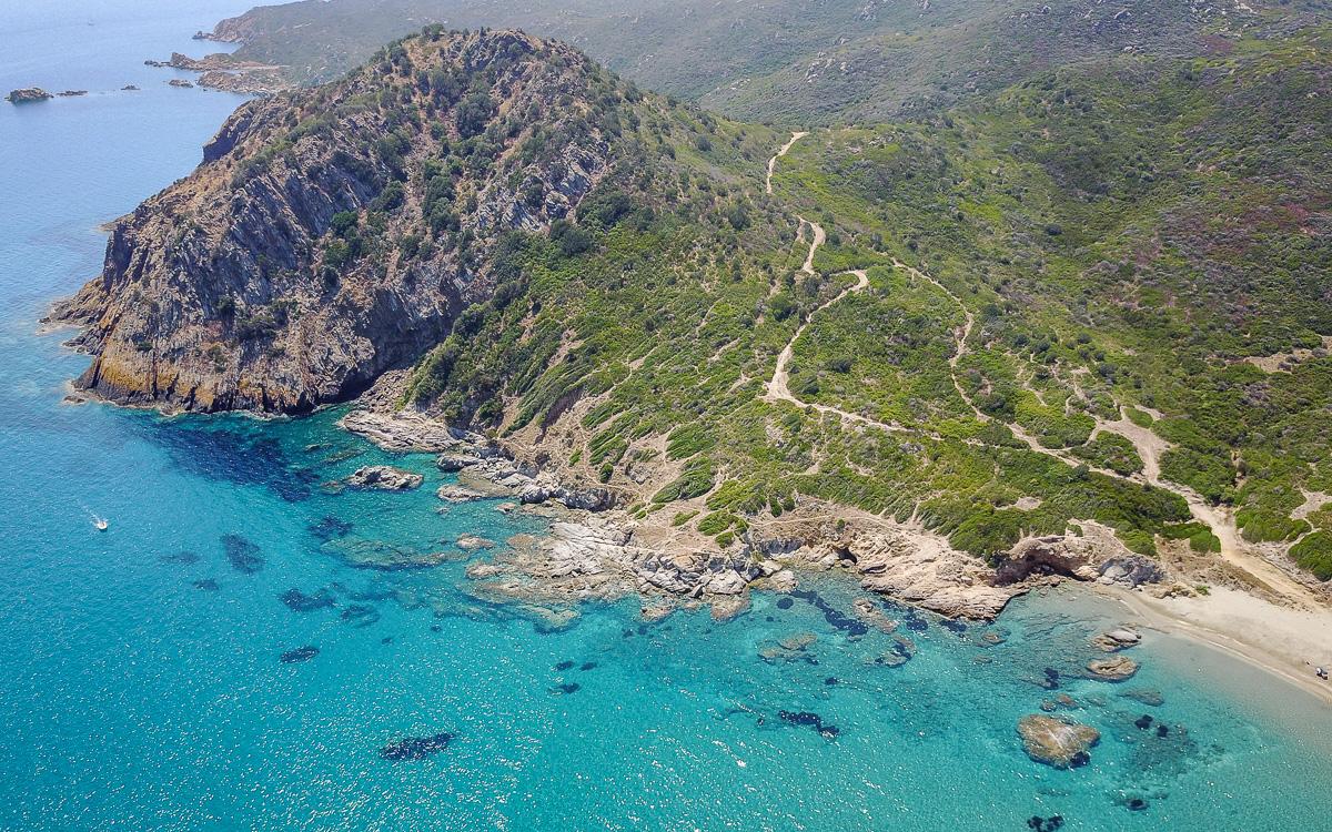 Capo Ferrato Sardinia Beach