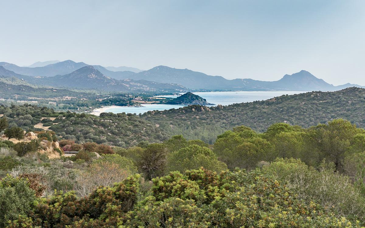 Coastal Road from Villasimius to Costa Rei