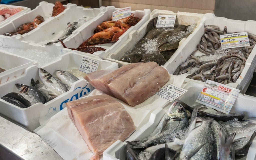 Buying Fresh Fish in Villasimius