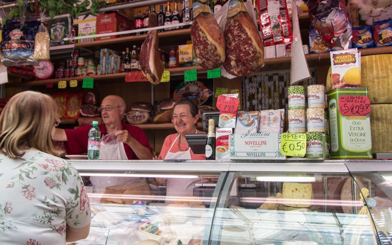 testaccio market sausage