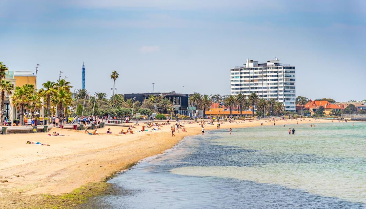 St. Kilda Strand en Luna Park