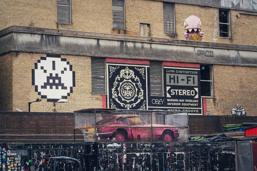Banksy Shepard Fairey London Street Art
