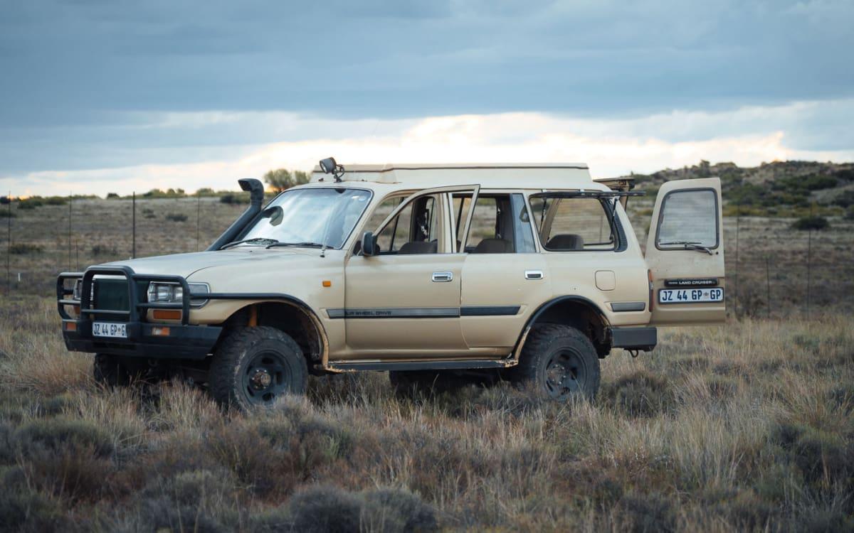 Game Drive Tiger Canyon in a closed vehicle