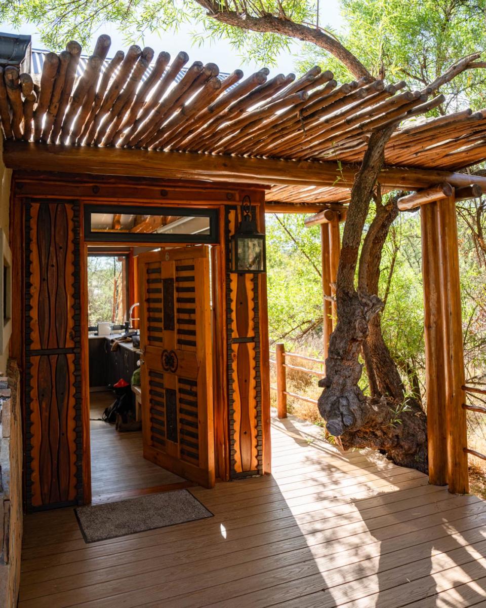Entrée de notre suite à Mont Eco