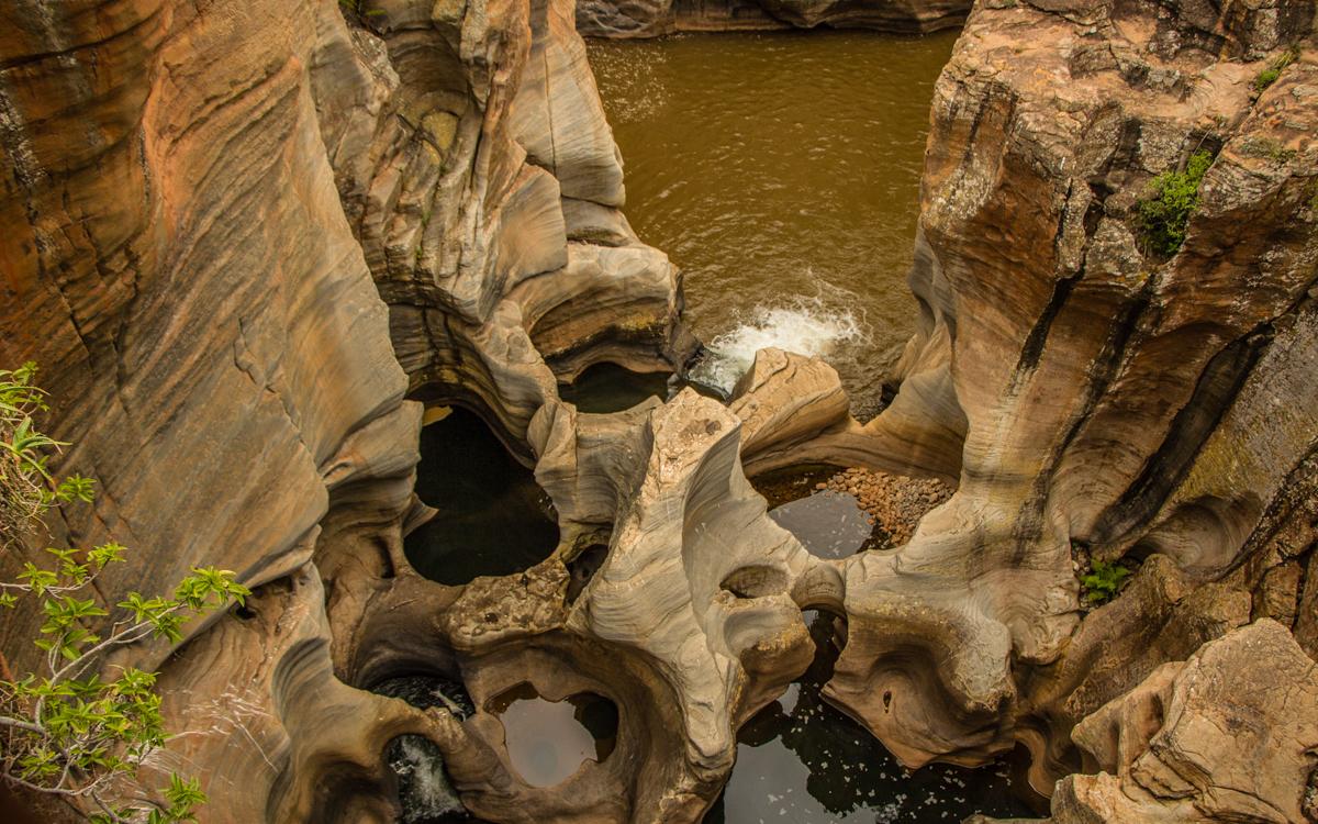 Bourne's Luck Potholes Panorama Route South Africa