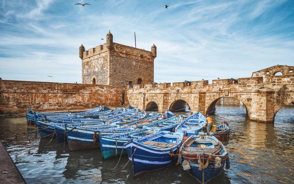 Sqala du Por d'Essaouira in Morocco