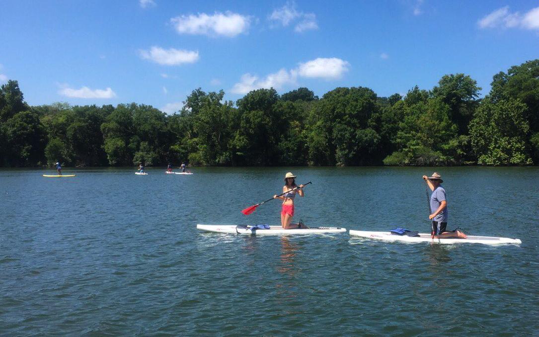 Austin Texas Tips Stand Up Paddeling Town Lake