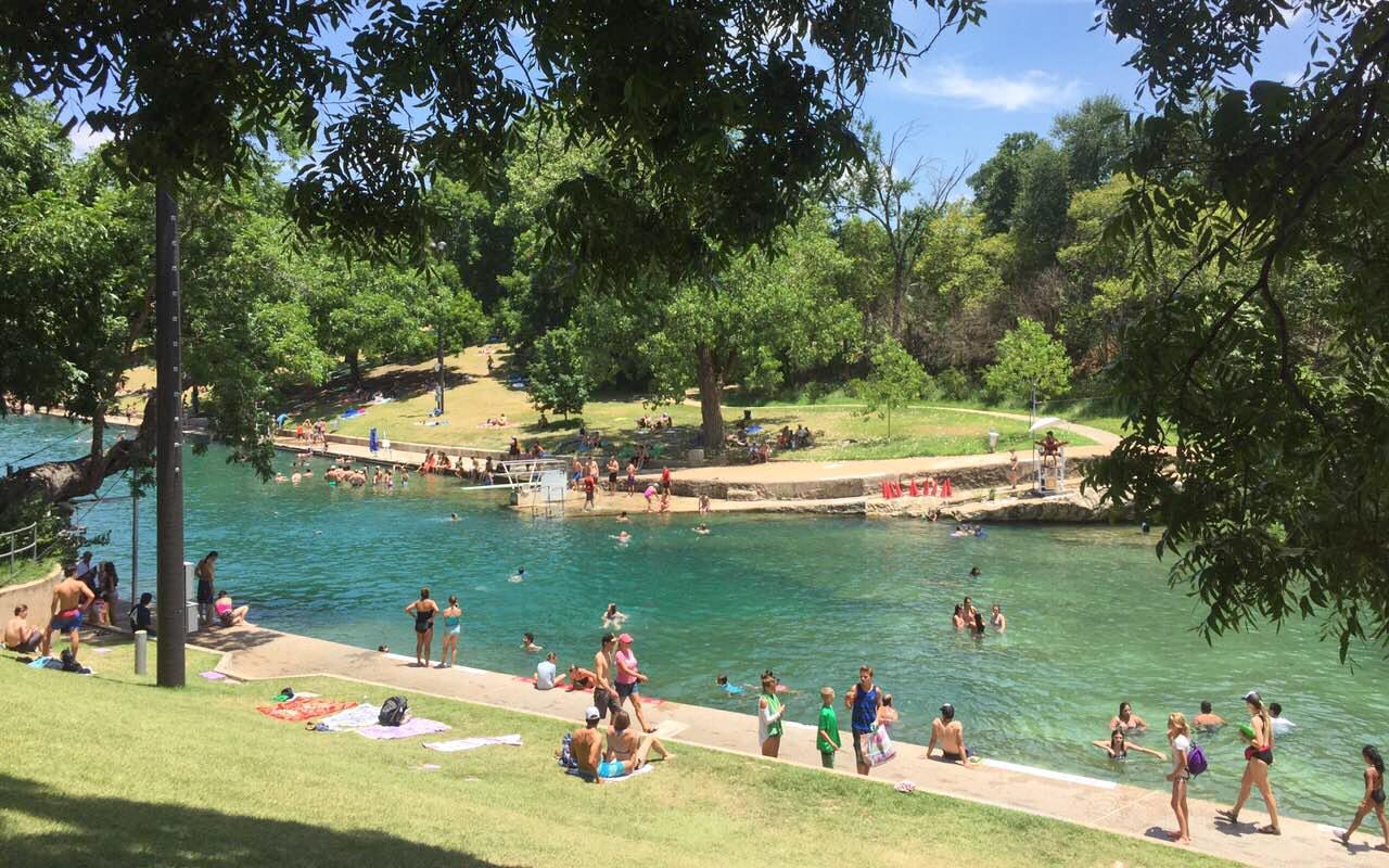 Austin Texas Tips Barton Springs Pool