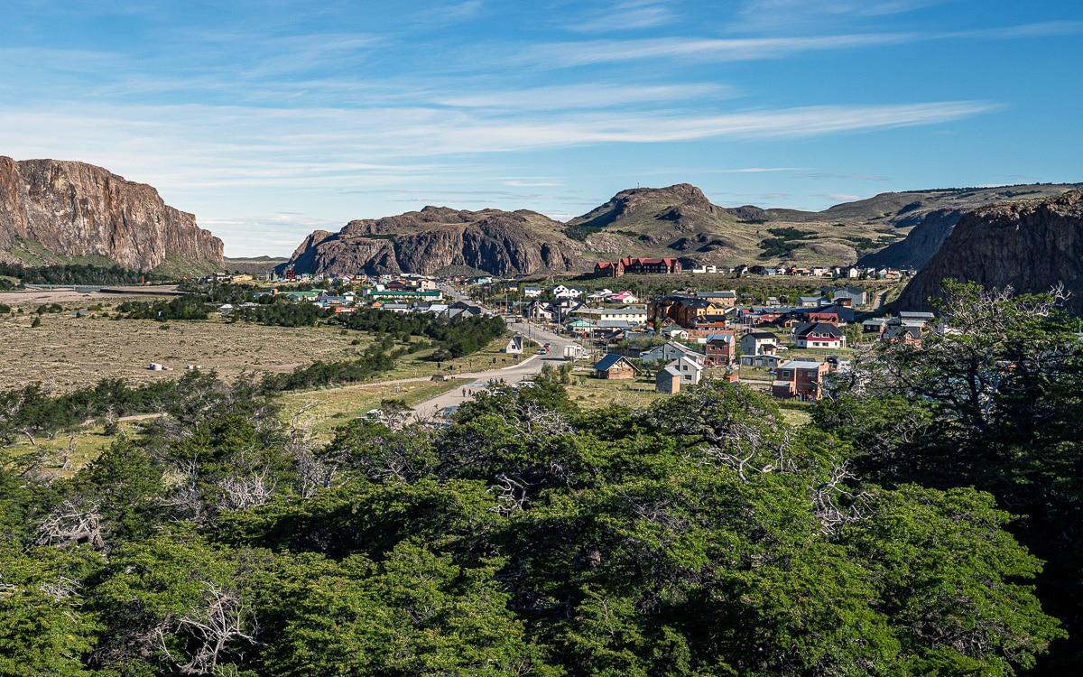 Bijna terug in het dorp El Chaltén