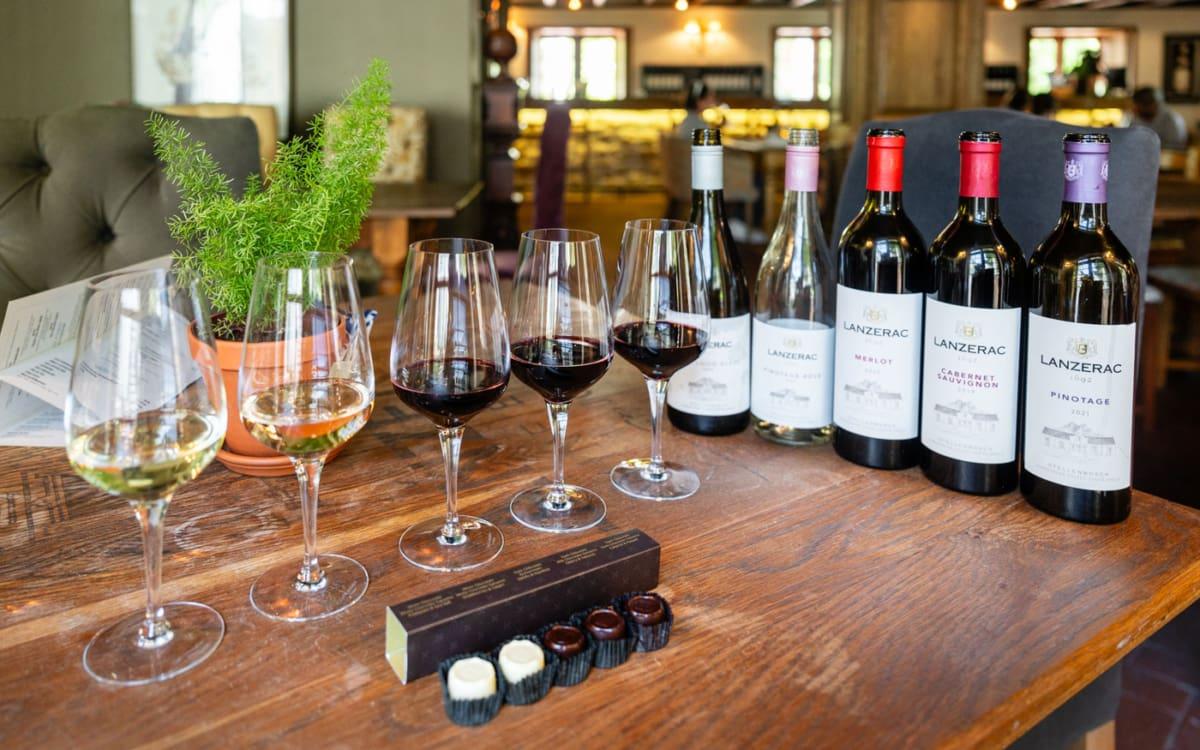 Lanzerac wine tasting Stellenbosch