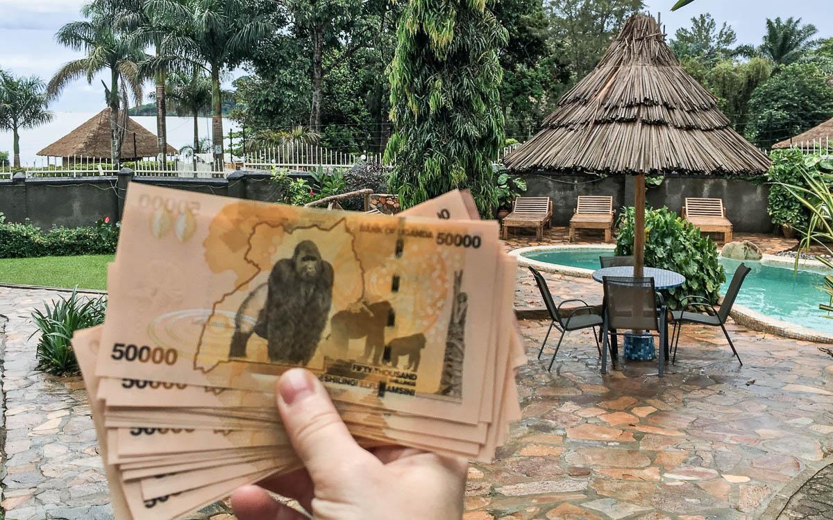 Ugandan Shilling with a Gorilla