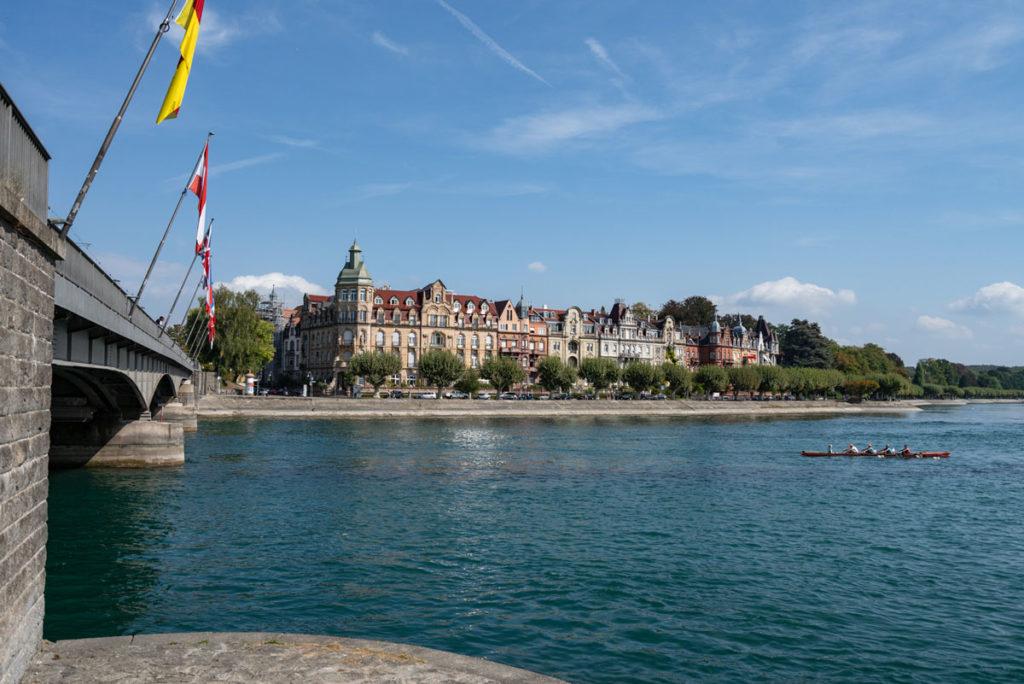 Seestraße Constance vieux pont du Rhin