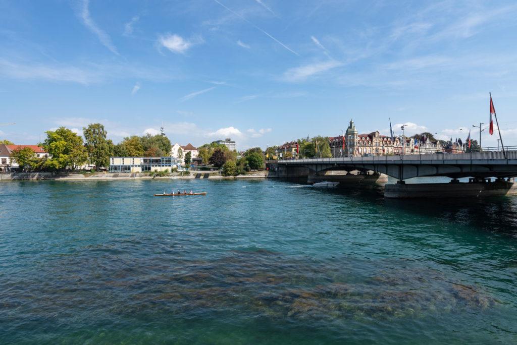 Vieux pont du Rhin à Constance