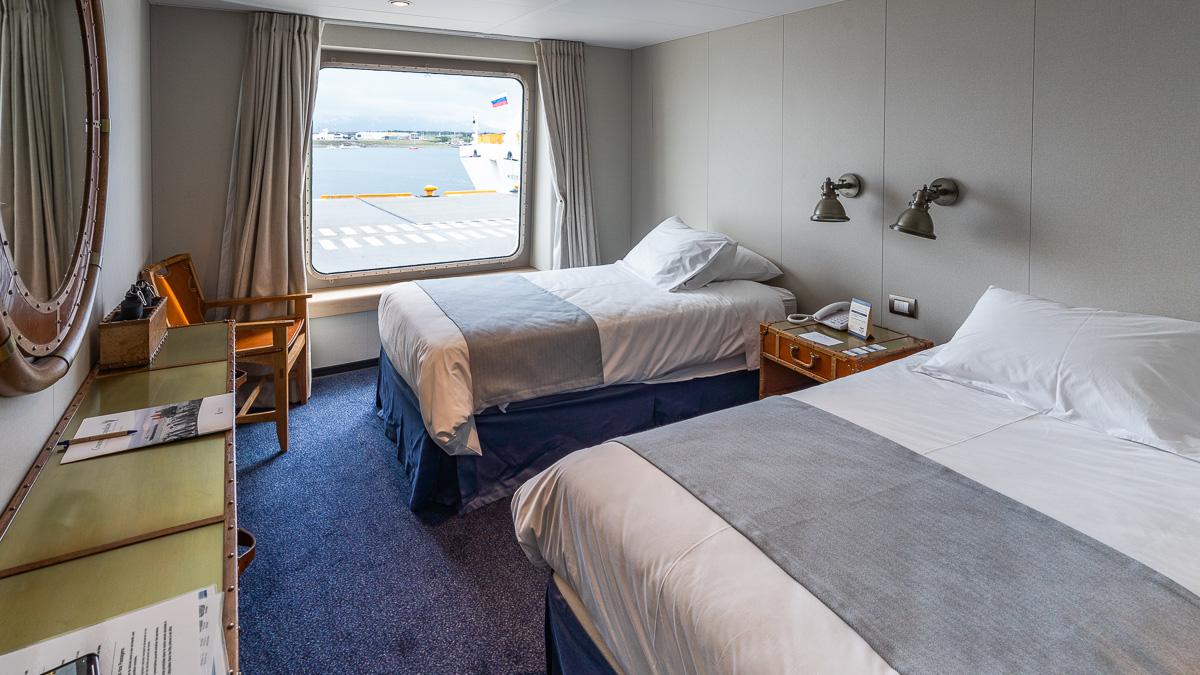 Cabin Ventus Australis Patagonia Cruise