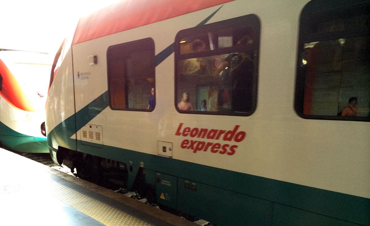 Rome Airport Leonardo Express