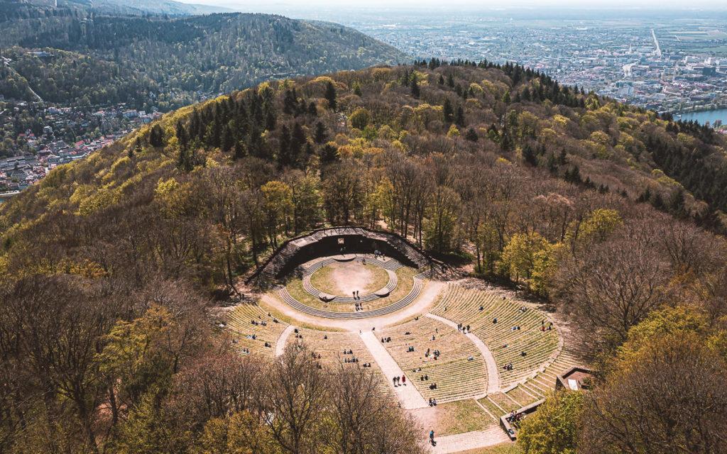 Thingsstätte Heidelberg op de Heilige Berg