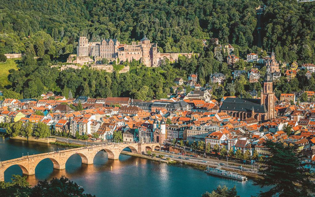 Heidelberger kasteel, het symbool van Heidelberg