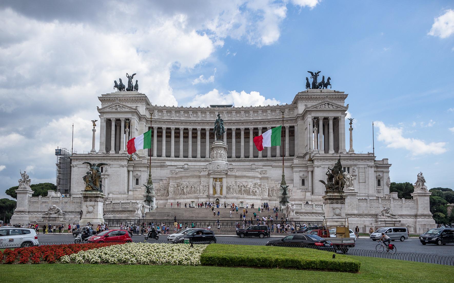 Vittoriano "Typewriter" in Rome