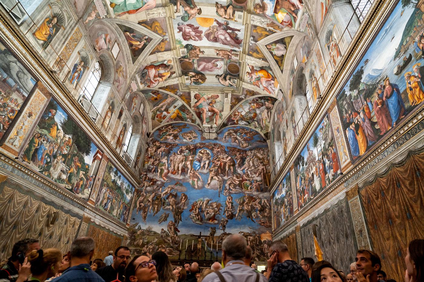 Sistine Chapel Michelangelo Ceiling Vatican Museums