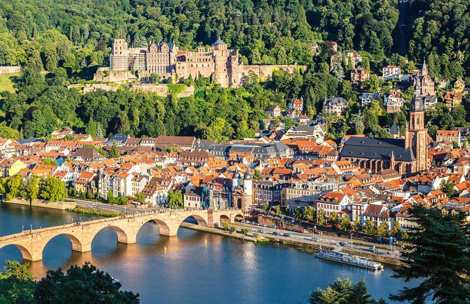 Heidelberg Panorama Germany Weekend Trips