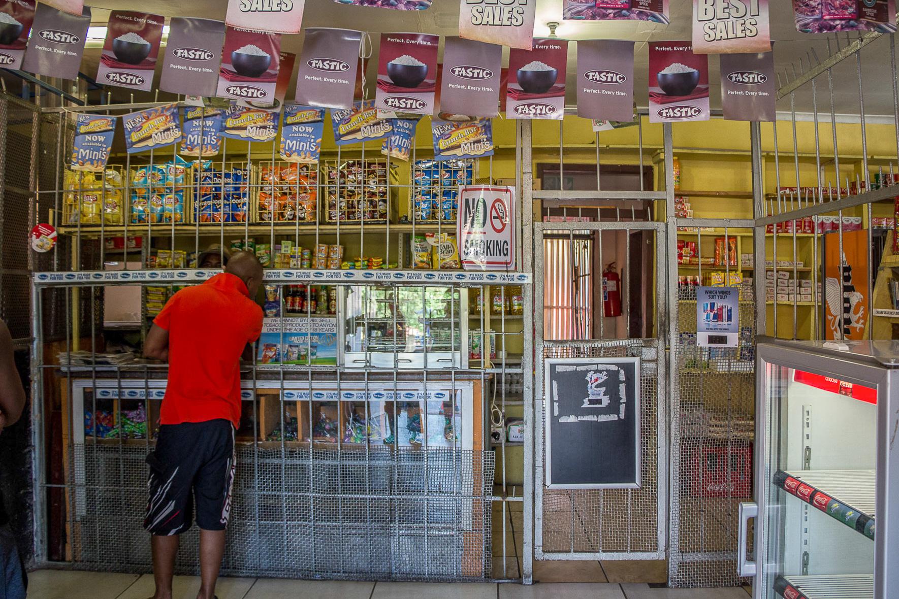 Soweto kiosk shopping
