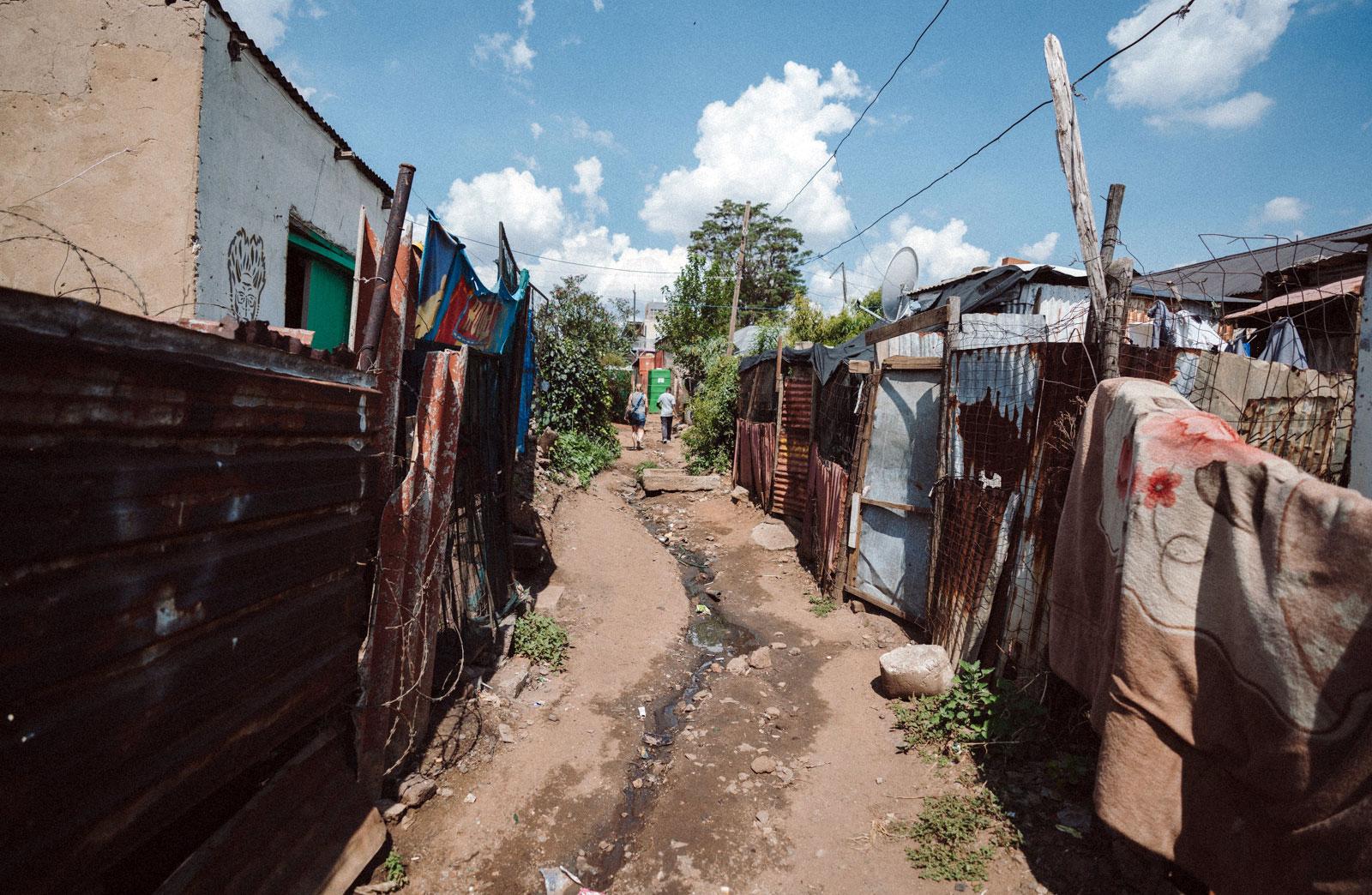 Wealth and Poverty Kliptown Soweto