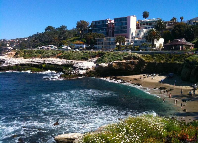 La Jolla Beach in San Diego, California