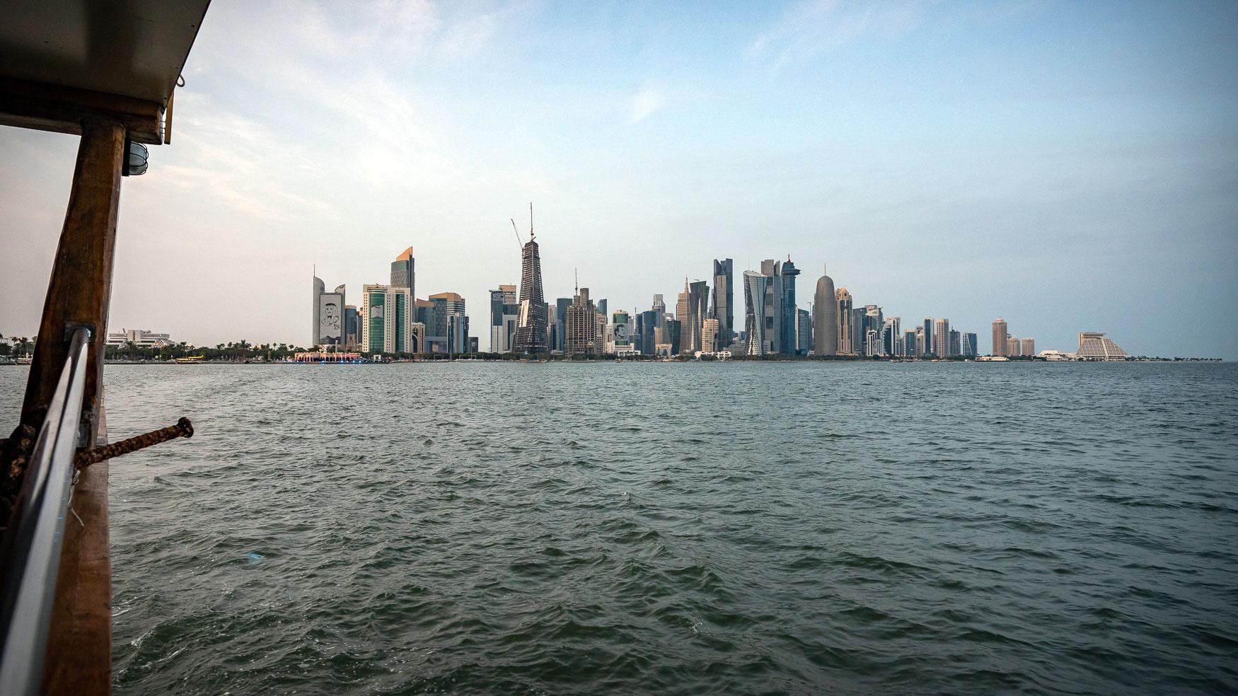 Uitzichten Doha Dhau Cruise