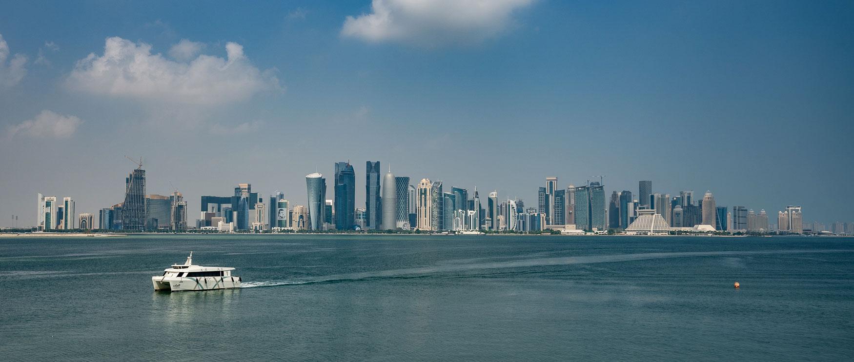 Qatar tips: Uitzicht vanaf het Museum voor Islamitische Kunst