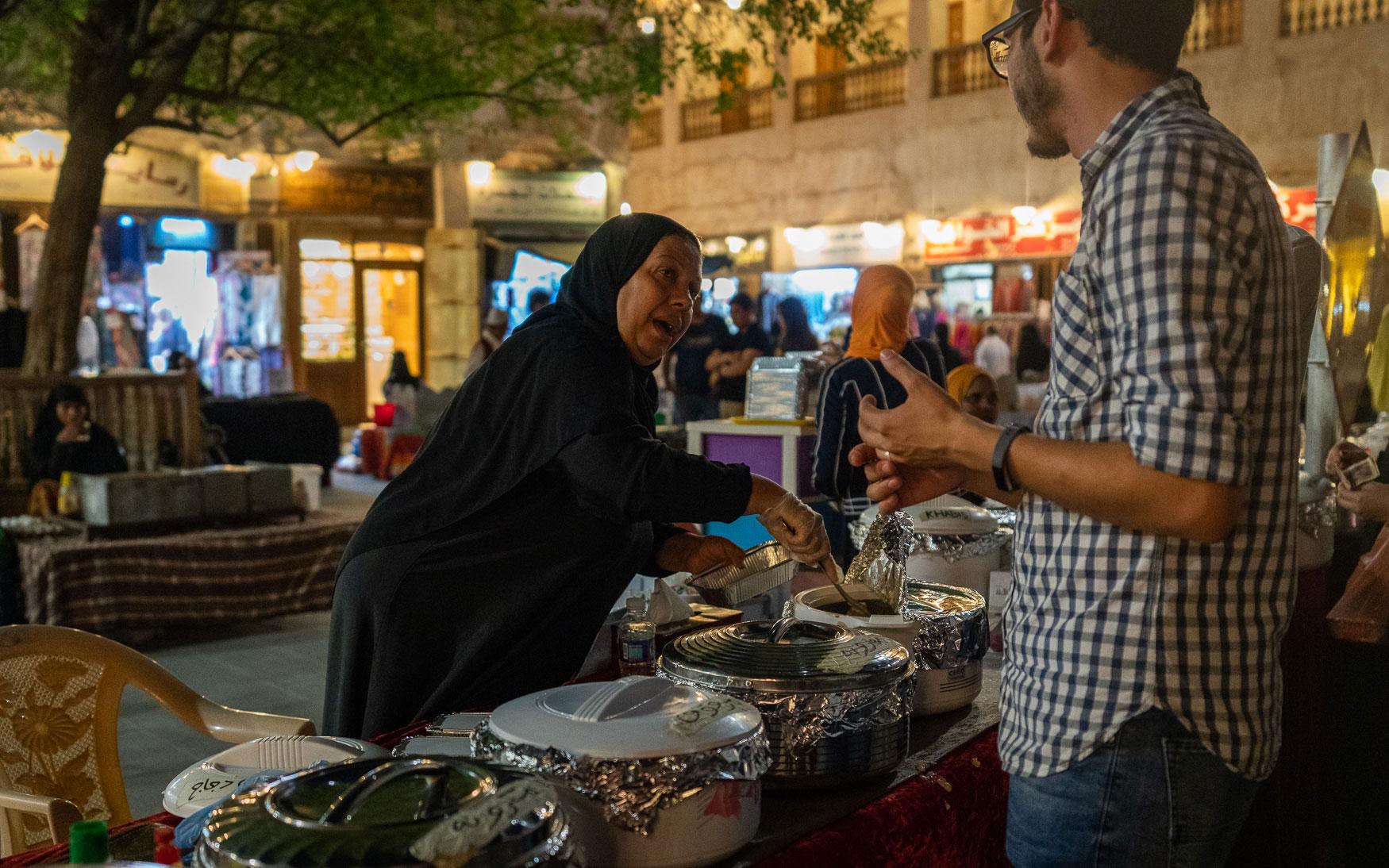 Souk Waqif Doha Eten