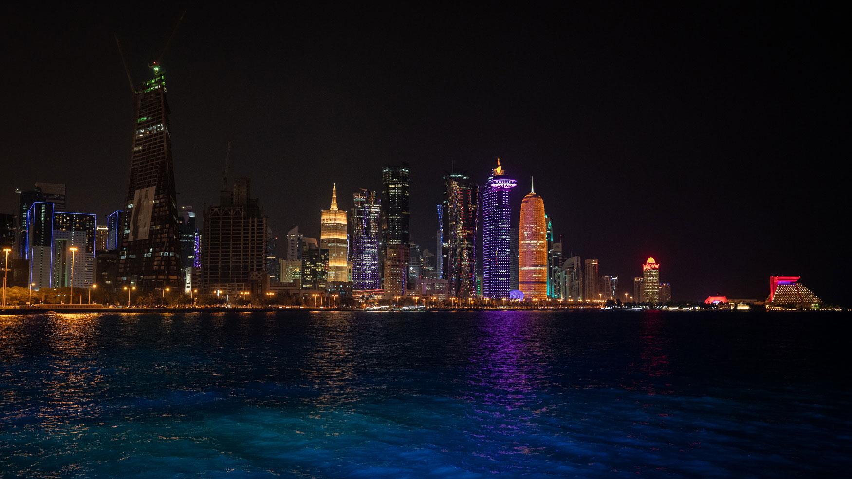 Qatar tips Uitzicht Al Mourjan Restaurant