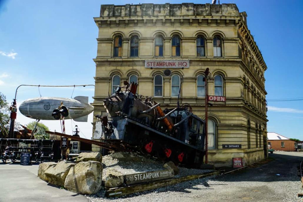 Steampunk Headquarters in Oamaru
